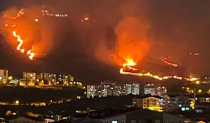 Ankara'da korkutan yangın!