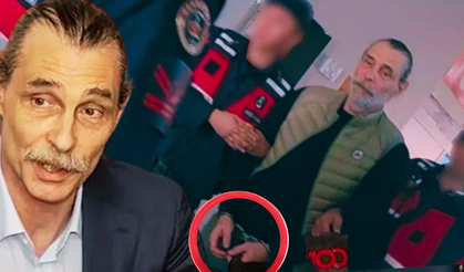 Kelepçeli hali yürek burktu