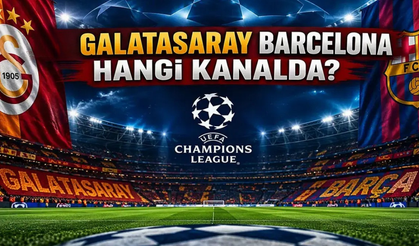 Galatasaray-Barcelona maçında ilk 11'ler belli oldu!