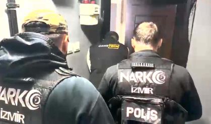 İzmir'de zehir tacirlerine darbe!