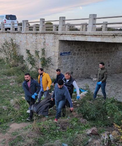 Tunca Nehri kıyısında vahşet