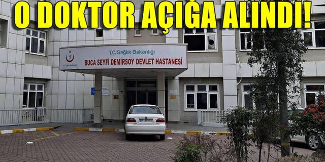 İzmir'de istirahat raporu için para isteyen doktor açığa alındı