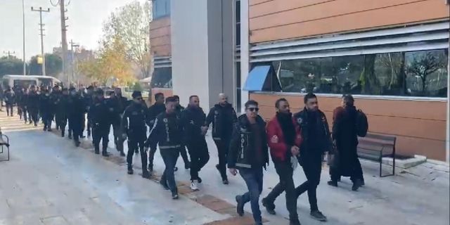 İzmir'de uyuşturucu operasyonu: 40 kişi tutuklandı