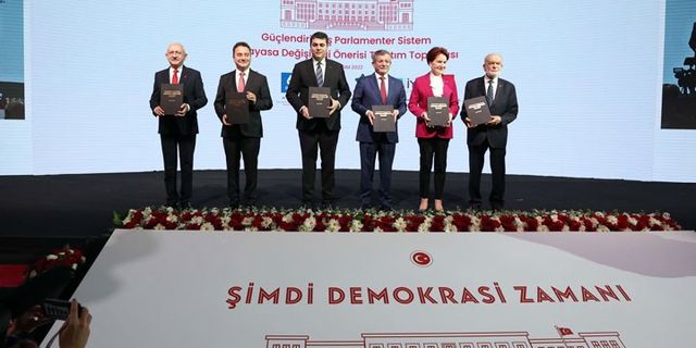 Altılı Masa'da gündem deprem