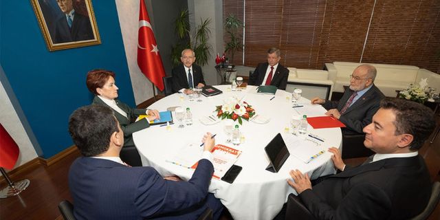Altılı Masa bugün toplantıyor: Gündemde neler var?