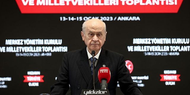 Bahçeli: Erdoğan'ın etrafında tek yumruk olalım