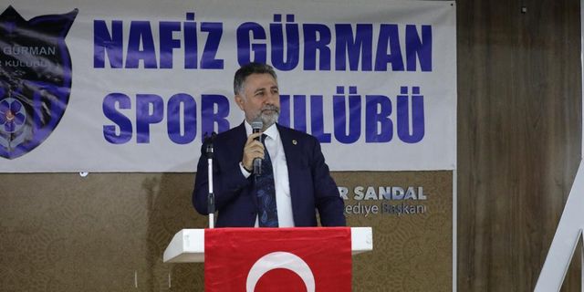 Başkan Sandal: Sporun ve sanatın her zaman destekçisi olacağız