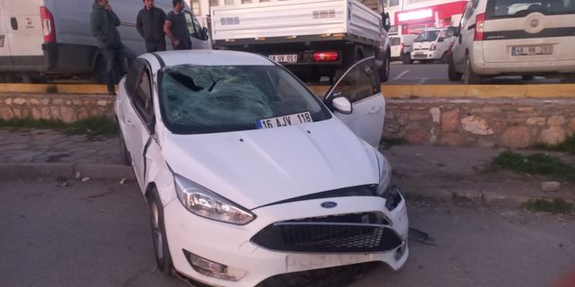 Bodrum'da otomobilin çarptığı atın telef olduğu kazada 2 kişi yaralandı