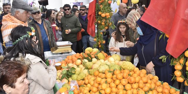 Bodrum'da Sadece Mandalin Festivali düzenlendi