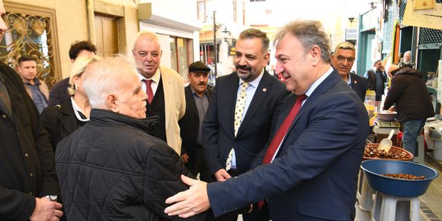 CHP İzmir İl Başkanı Aslanoğlu’ndan Bornova turu
