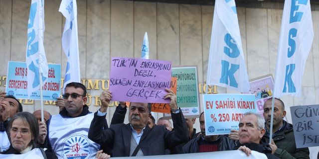 Enflasyon rakamına ilk protesto İzmir'den