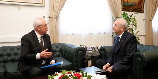 Selvitopu'ndan Kılıçdaroğlu'na ziyaret