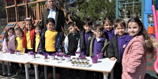 Öğrencilere atalık tohumu ve çimlendirilmesini öğrettiler