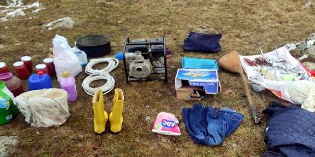Yayla evlerinden hırsızlık yapan anne ve 2 oğlu yakalandı