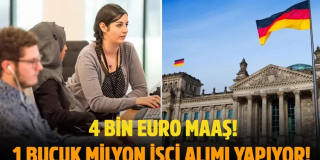 Almanya 2 milyon işçi alımı için aranan meslekler