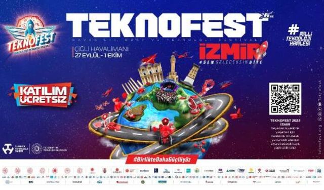 TEKNOFEST İzmir'de: Teknolojinin kalbi Çiğli Havalimanı'nda atacak!