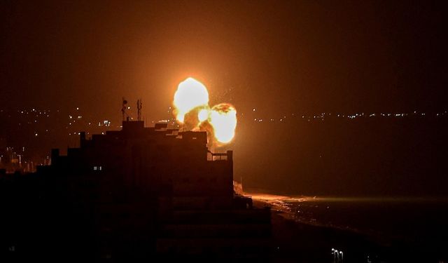 İsrail, Gazze'de hava saldırısı düzenledi