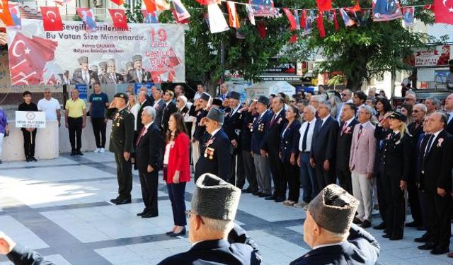 Balçova'da Gaziler Günü kutlandı