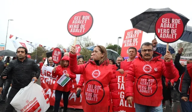 DİSK Ankara yürüyüşüne Kadıköy'den başladı