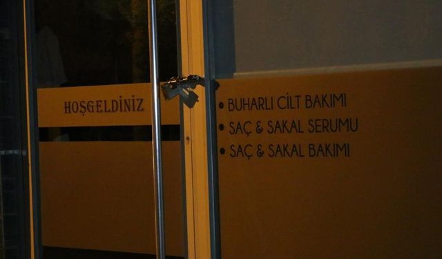 İzmir Bayraklı'da korkunç olay: Berber dükkanına kurşun yağdırdı