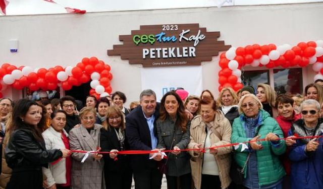 Çeşme'de Petekler Spor Park açıldı