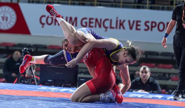 Kadınlar Türkiye Güreş Şampiyonası sona erdi
