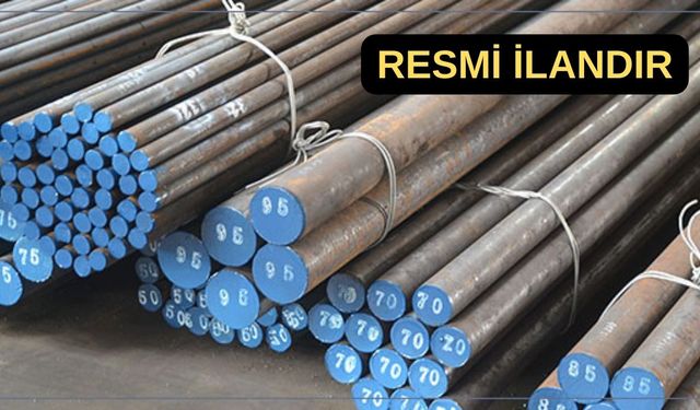 Aliağa Belediyesi metal malzemeler satın alacak