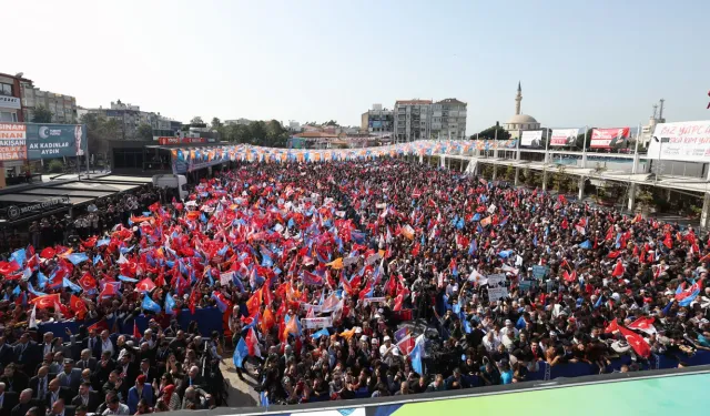 AK Parti, Aydın'da miting düzenledi
