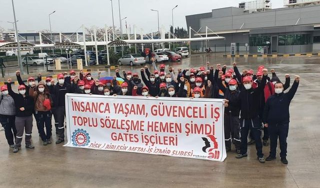 İzmir'de Birleşik Metalcilerden grev kararı!