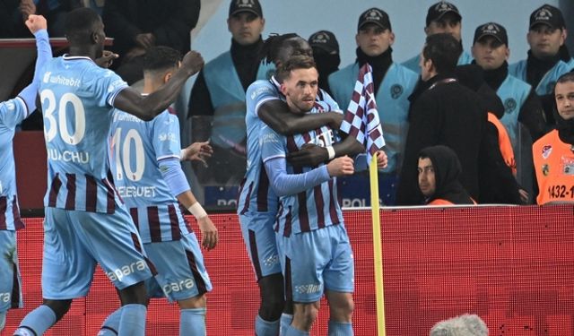 Trabzonspor yarı final biletini Visca'yla aldı