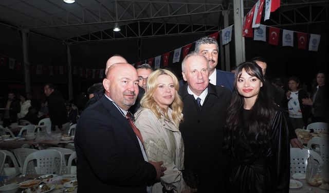 Memleket Partisi Genel Başkanı İnce, Aydın'da vatandaşlarla buluştu