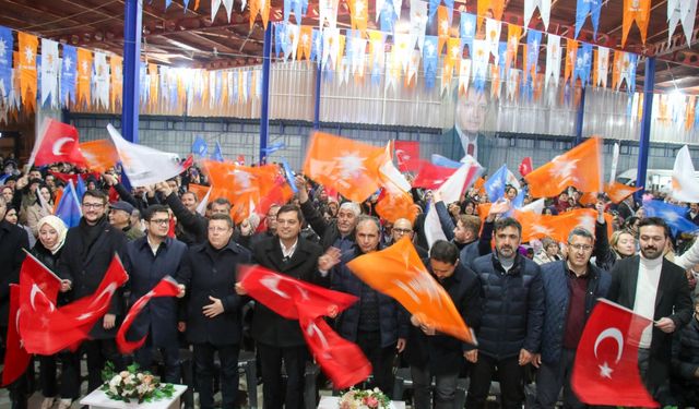 Uşak'ta AK Parti İl Başkanlığınca yürüyüş düzenlendi