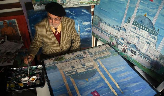 Selimiye'nin emekli müezzini, tarihi camideki 57 yıllık anılarını kitapta topladı