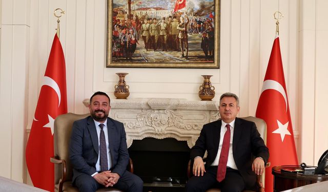 Ödemiş Belediye Başkanı Turan’dan Vali Elban’a ziyaret