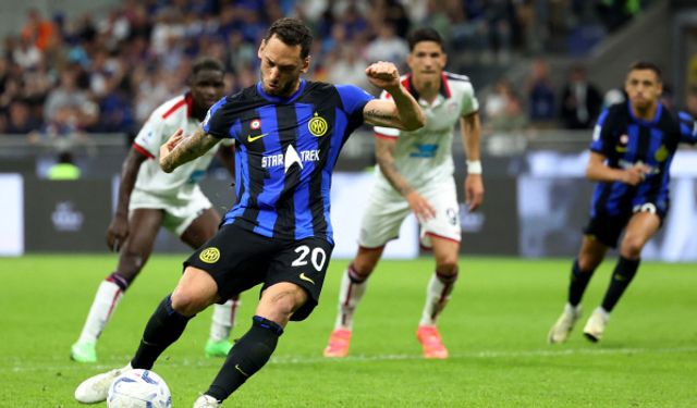 Inter kaçtı, Cagliari yakaladı