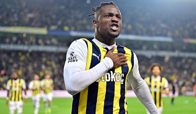 Fenerbahçe'nin 'nöbetçi golcü'sü Michy Batshuayi
