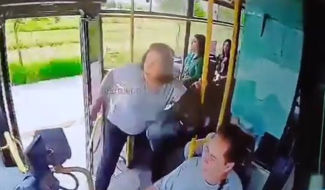 Yolcu otobüsünden düşen kadın ağır yaralandı