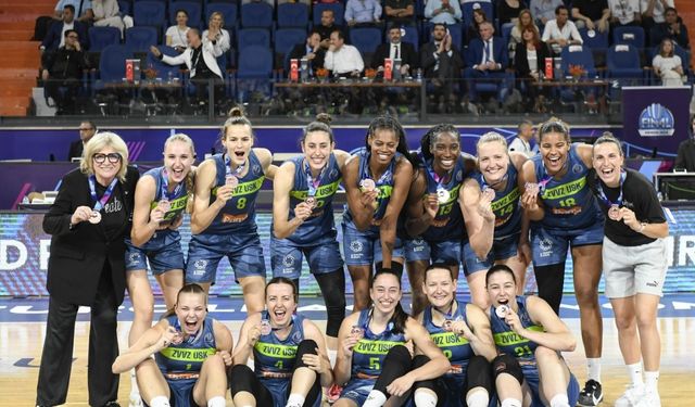 ZVVZ USK Prag, Kadınlar EuroLeague'de üçüncü oldu