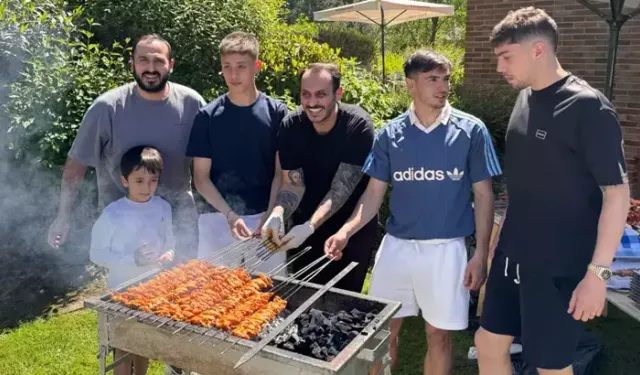 Arda Güler'den Real Madridli futbolculara mangal ziyafeti