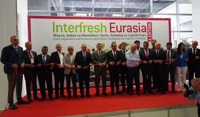 Interfresh Eurasia Meyve Sebze ve Mamülleri Fuarı son 2 yılda yüzde 200 büyüdü!