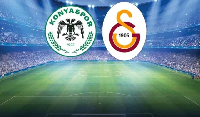 İşte Konyaspor-Galatasaray maçının ilk 11'leri