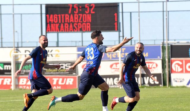 1461 Trabzon, dört golle turladı