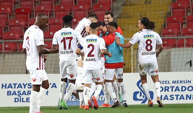 MKE Ankaragücü'nü yenen Hatayspor, Süper Lig'de 5 hafta sonra kazandı