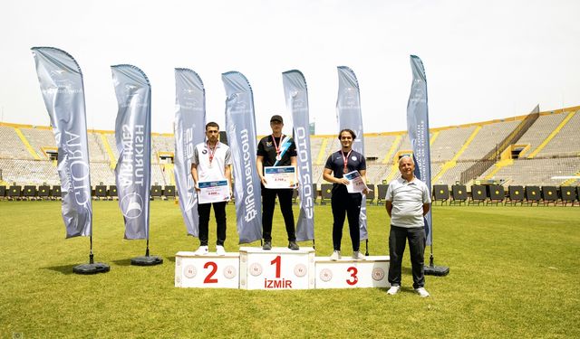 Okçulukta İzmir'deki Nursen Çokak Açık Hava Türkiye Şampiyonası tamamlandı