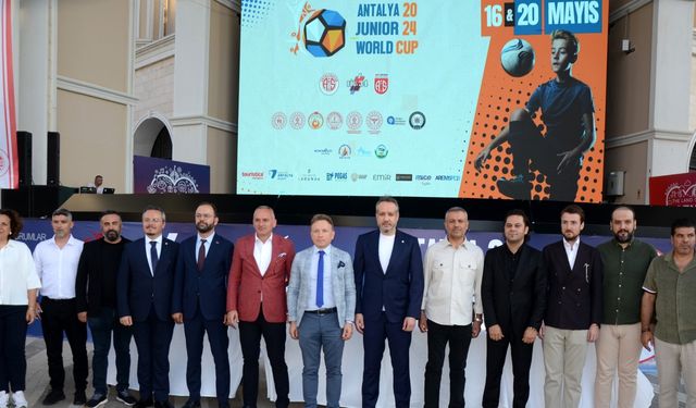 Antalya Dünya Çocuklar Kupası'nın tanıtımı yapıldı