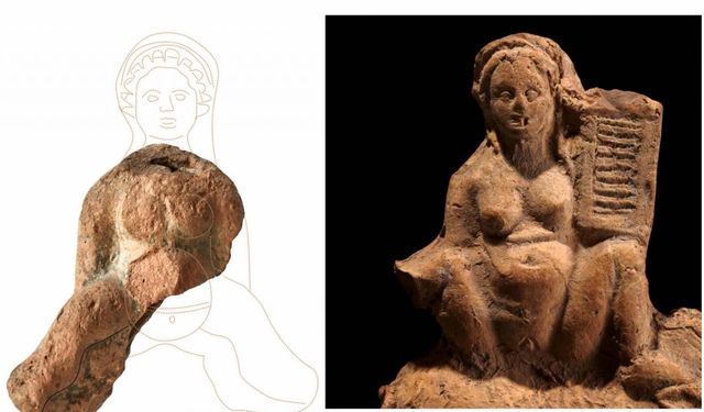 Smyrna Antik Kenti'nde Mısır etkisini yansıtan eserler bulundu