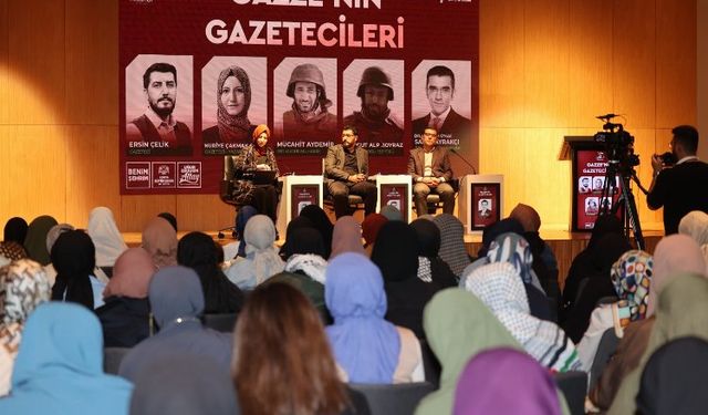 Konya'da 'Gazze'nin Gazetecileri' konferansı