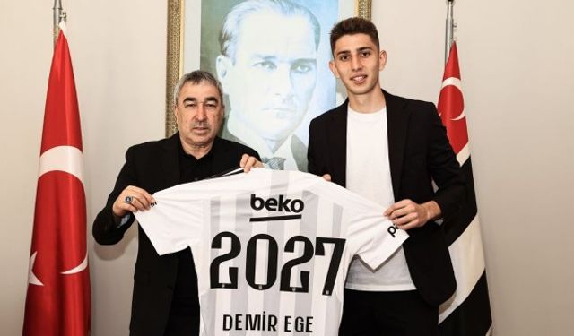Beşiktaş, Demir Ege'nin sözleşmesini uzattı