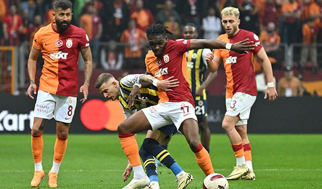Dev derbide gülen taraf son dakika golüyle Fenerbahçe!