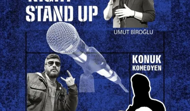 One Night Stand Up – İnteraktif Show Gecesi 21 Mayıs 2024, Salı, 20:30 Sardunya Alsancak'ta